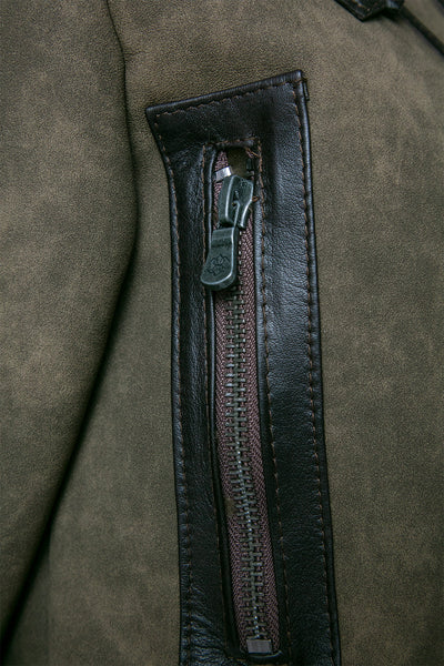 Ginevra Shearling Style Verde