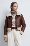 Ginevra Shearling Style Testa di Moro donna Barone firenze - 1