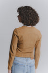 Ire Corto Camoscio Sfoderato Cognac donna Barone firenze - 10