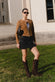 Ire Corto Camoscio Sfoderato Cognac donna Barone firenze - 2