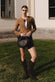 Ire Corto Camoscio Sfoderato Cognac donna Barone firenze - 5