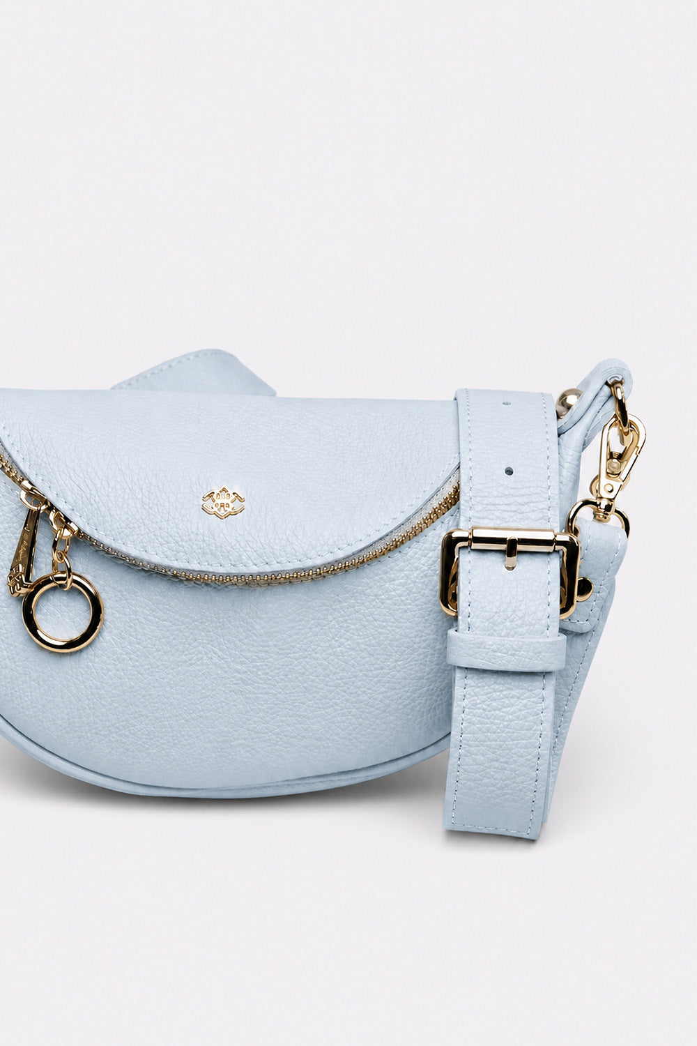 Marsupio Bea Azzurro Chiaro donna Barone firenze - 3