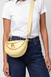 Marsupio Bea Giallo Chiaro donna Barone firenze - 5