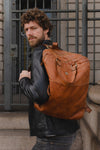 Zaino Bolgheri Cuoio unisex Barone firenze - 2