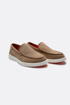Mocassino Camoscio Uomo Beige uomo Barone firenze - 2