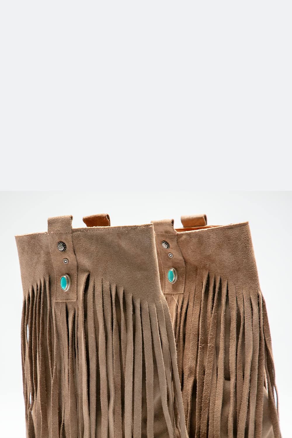 Stivali Nomade Camoscio Beige donna Barone firenze - 5