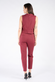 Pantalone Shine Rosso Fiorentino donna Barone firenze - 3