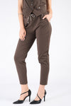 Pantalone Shine Testa di moro donna Barone firenze - 1