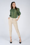 Pantalone Shine Beige donna Barone firenze - 2