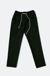 Pantalone Shine Nero donna Barone firenze - 1