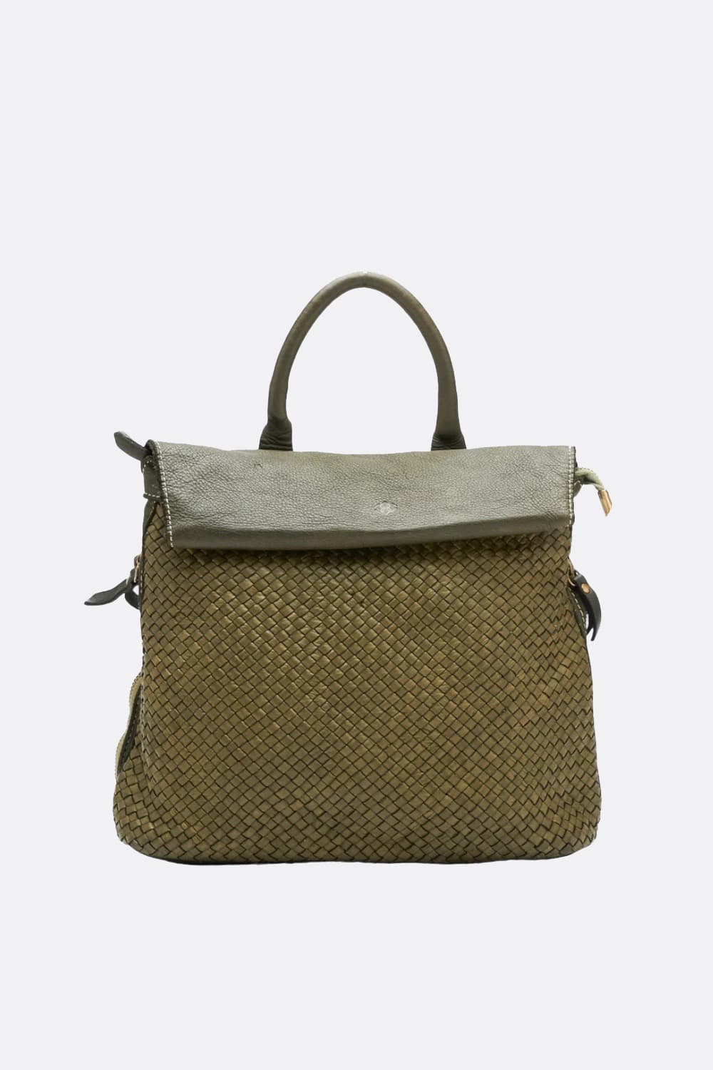 Zaino Pisa Verde donna Barone firenze - 8
