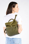 Zaino Pisa Verde donna Barone firenze - 2