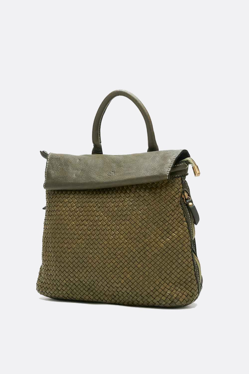 Zaino Pisa Verde donna Barone firenze - 1