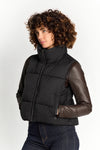 Gilet Piumino Paris Nero donna Barone firenze - 1