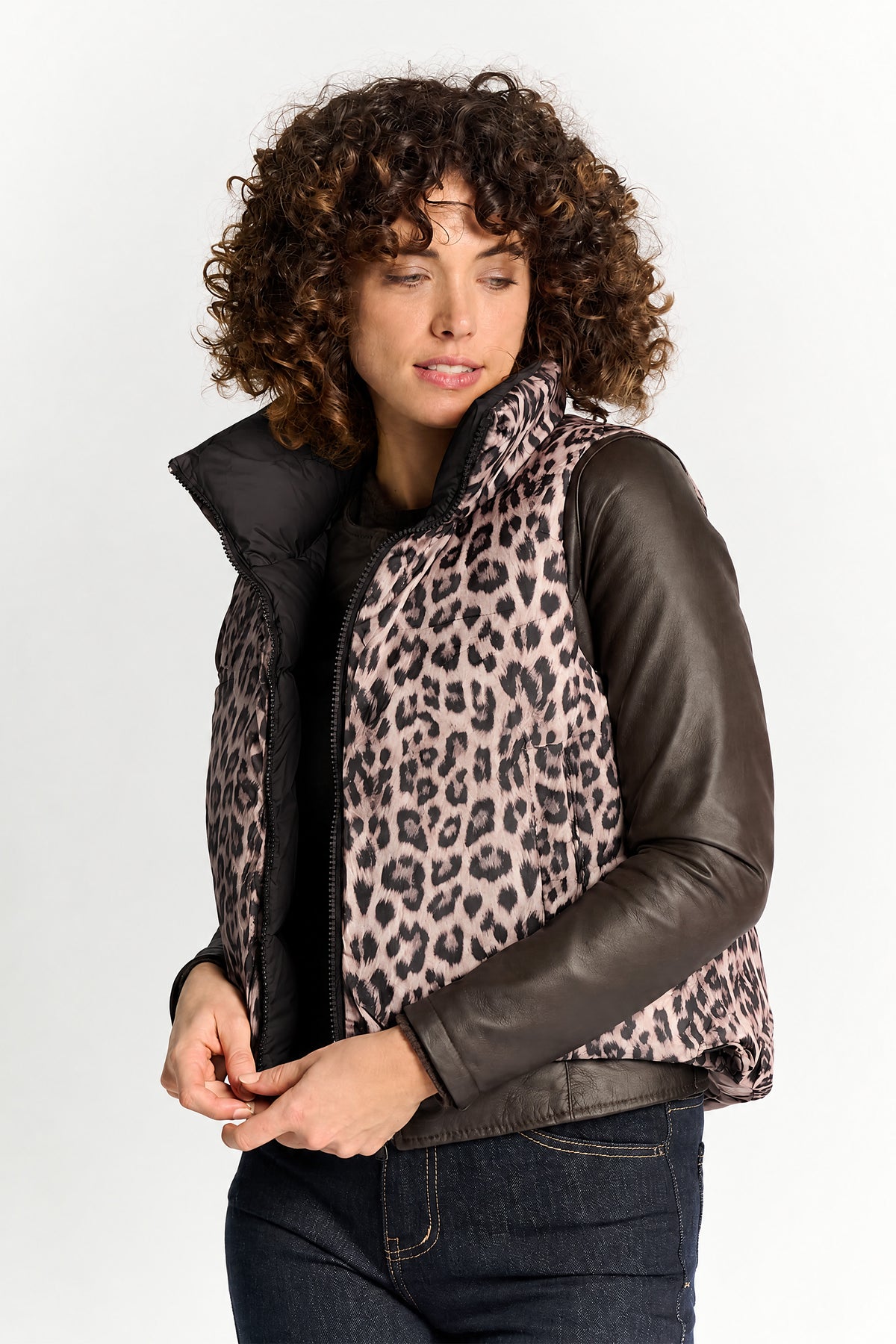 Gilet Piumino Paris Nero donna Barone firenze - 2