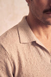 Polo Tramata Uomo Beige uomo Barone firenze - 3