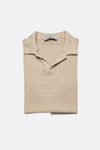 Polo Tramata Uomo Beige uomo Barone firenze - 4