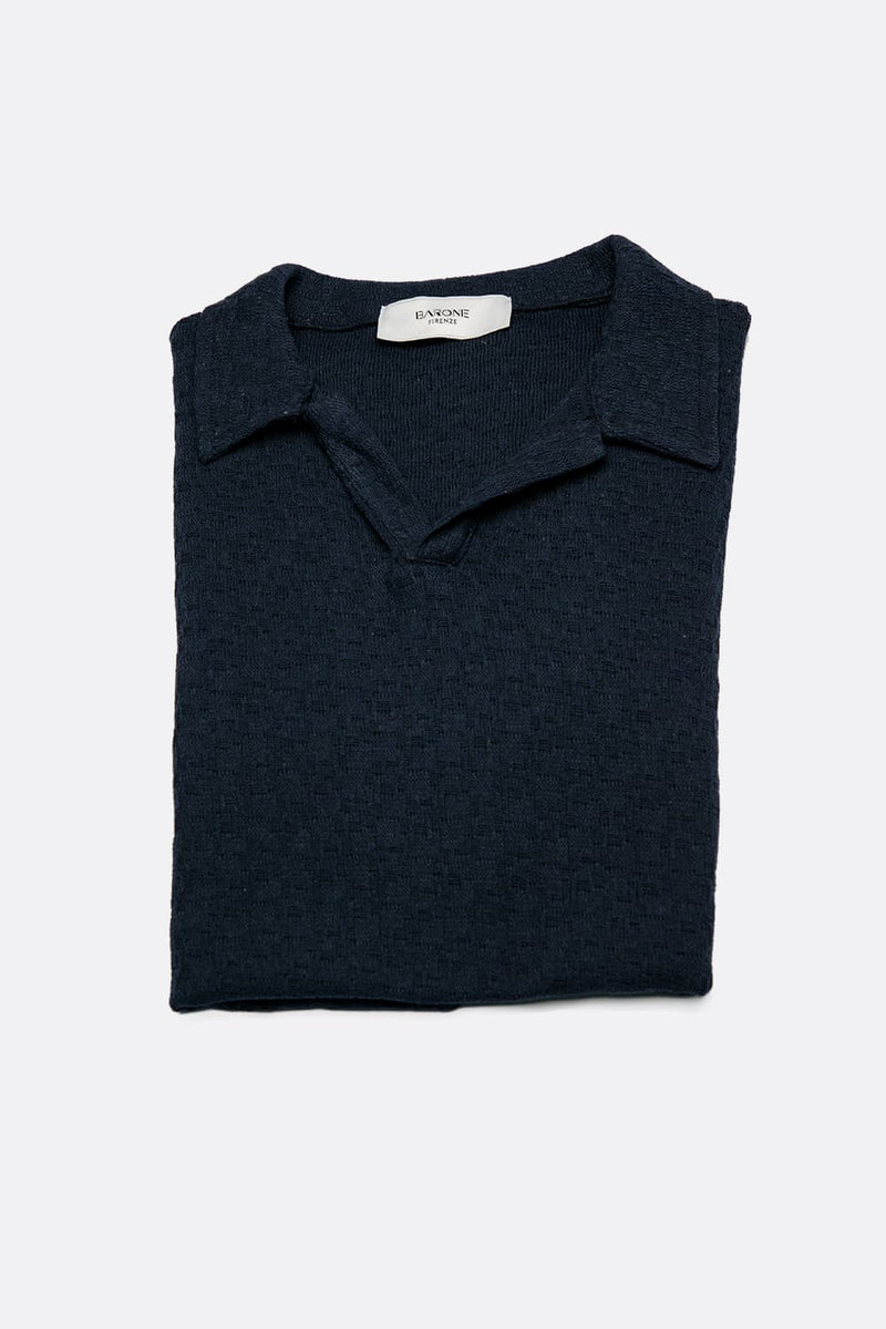 Polo Uomo Blu uomo Barone firenze - 4