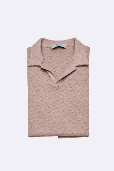 Polo Tramata Uomo Nocciola