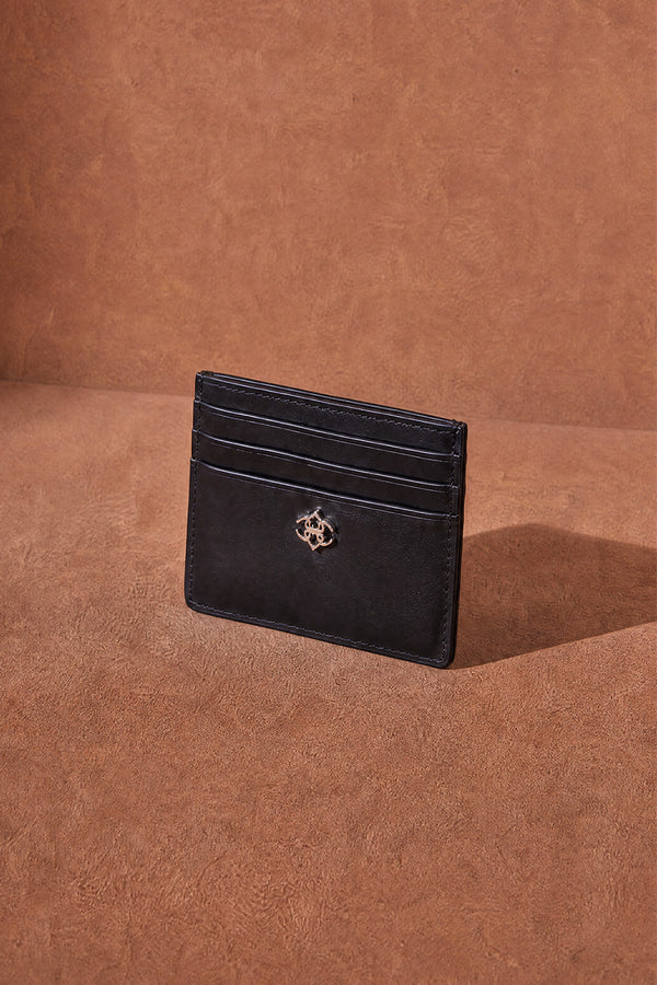 Portacarte Pocket Nero unisex Barone firenze