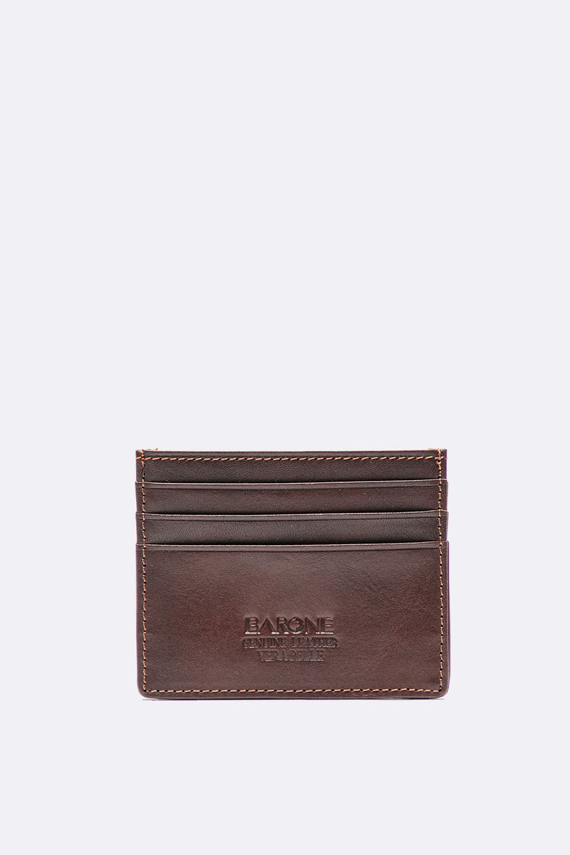 Portacarte Pocket Testa di Moro unisex Barone firenze - 2