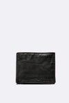 Portafoglio Basic Vintage Nero unisex Barone firenze - 3