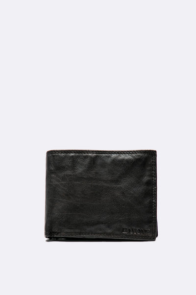 Portafoglio Basic Vintage Nero