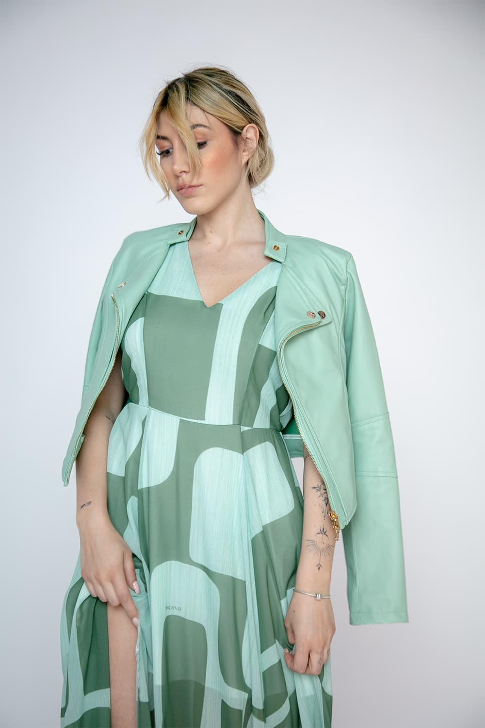Rebe Sfoderato giacca donna 100% vera pelle Made in Italy- Barone Firenze