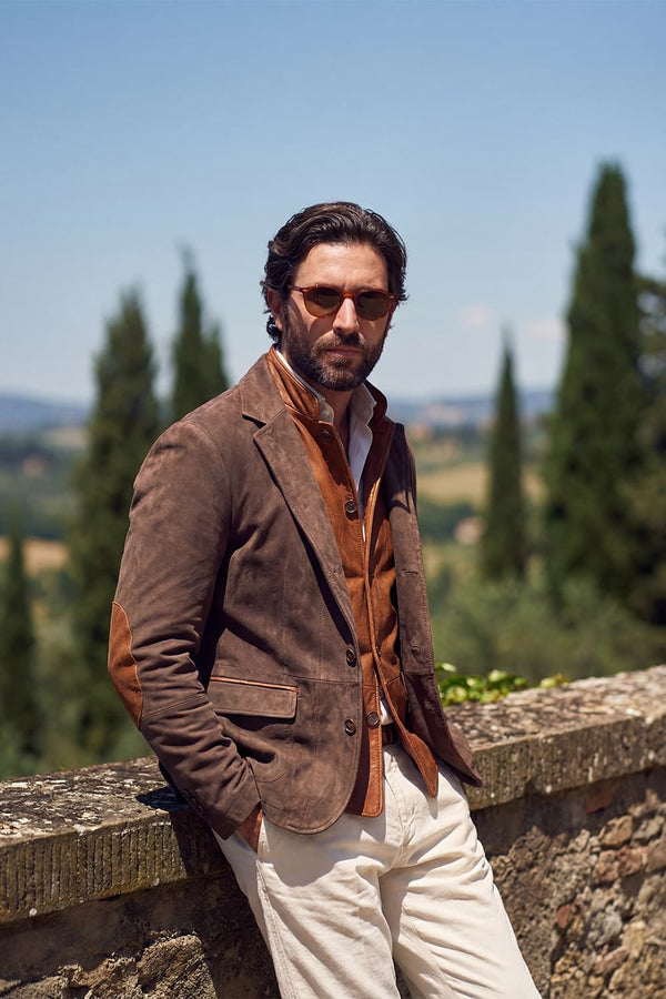 Renga Nabuk Bicolore uomo Barone firenze