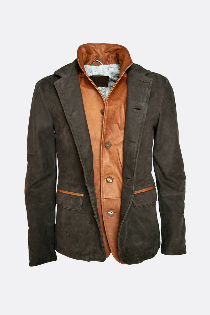 Renga Nabuk Bicolore uomo Barone firenze - 11