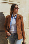 Blazer Rose Camoscio donna Barone firenze - 3