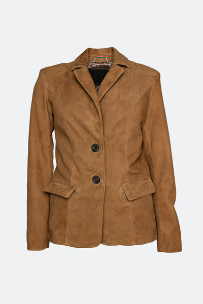 Blazer Rose Camoscio
