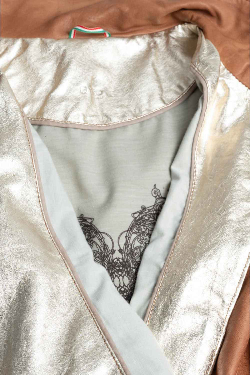 Sally Bis Collo Oro Cuoio donna Barone firenze - 2