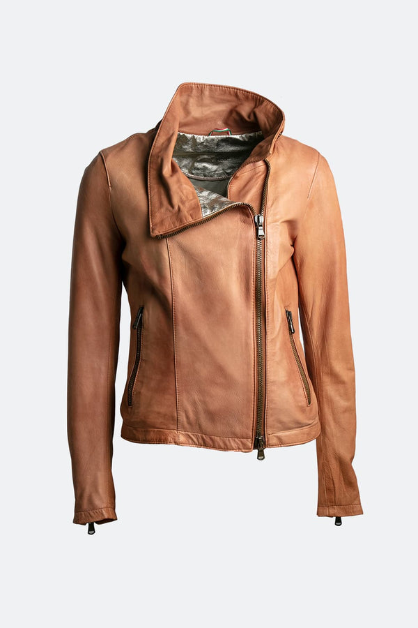 Sally Bis Collo Oro Cuoio donna Barone firenze