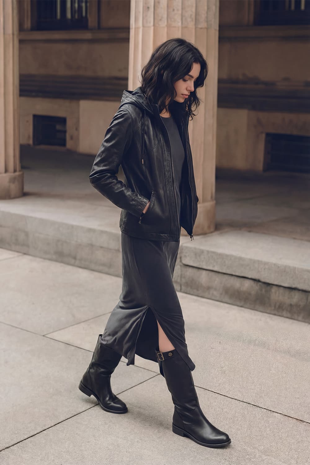 Stivali Volterra Nero donna Barone firenze - 3