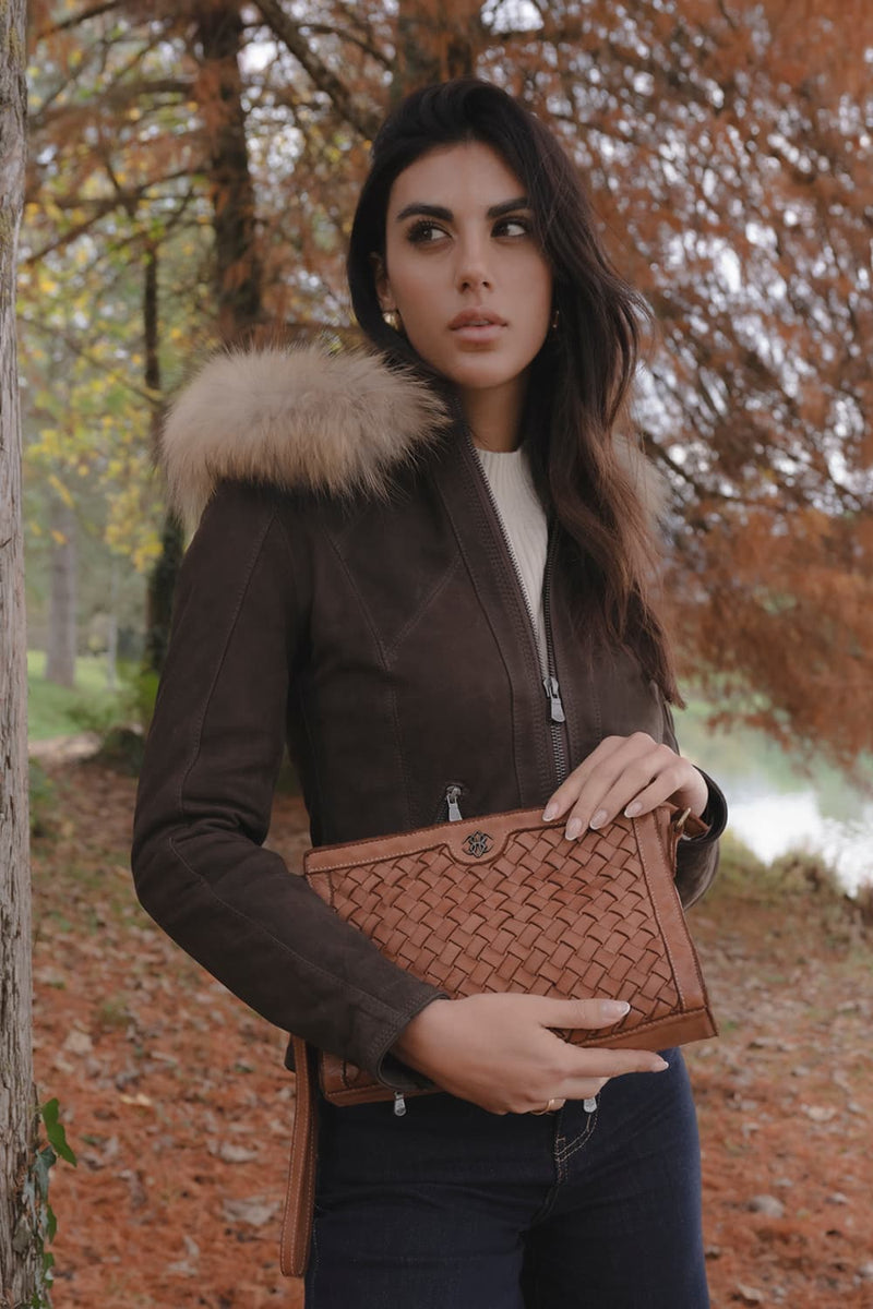 Sofia Oleato con Cappuccio Fur Tdm donna Barone firenze - 5