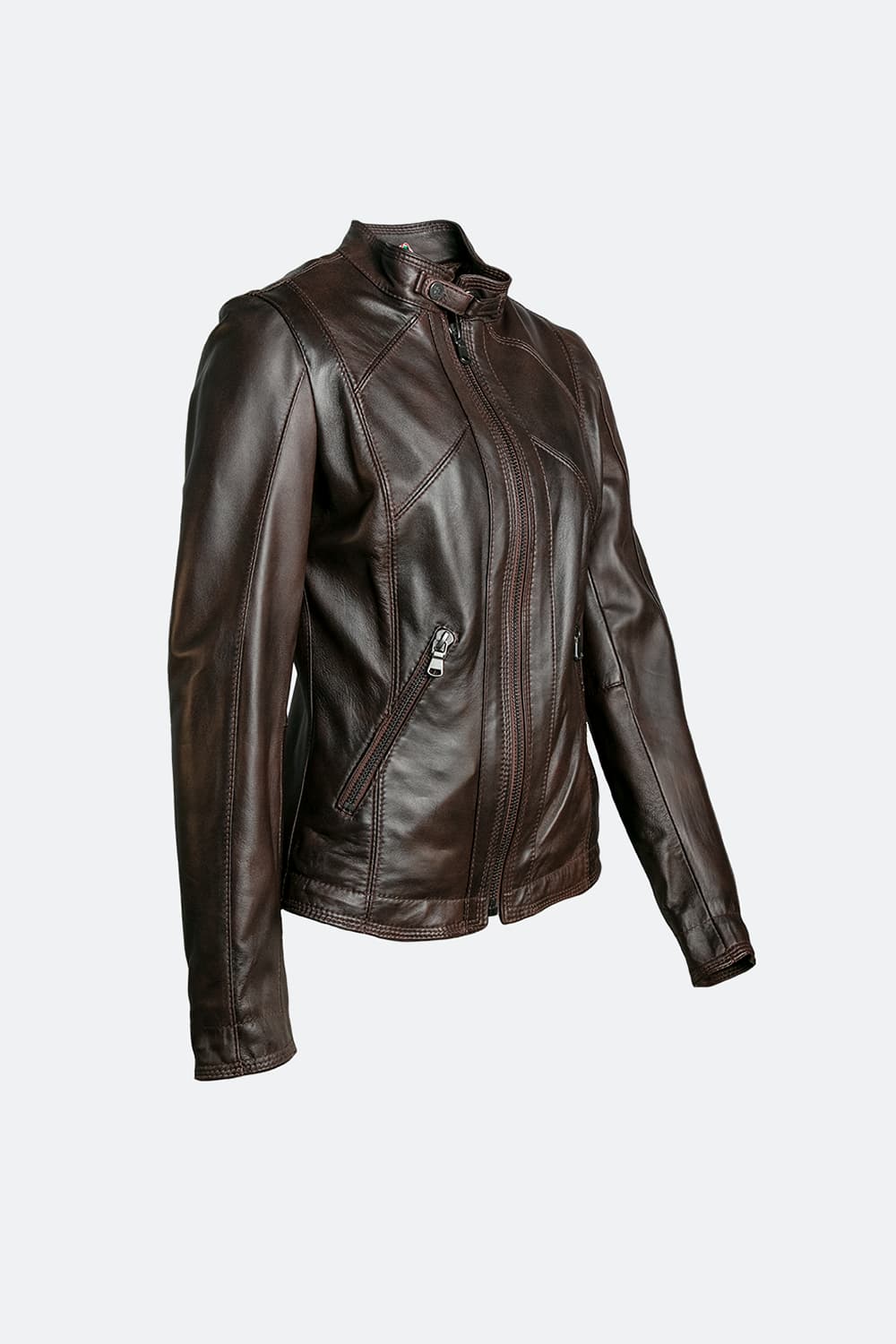 Sofia giacca donna 100% vera pelle Made in Italy - Barone Firenze