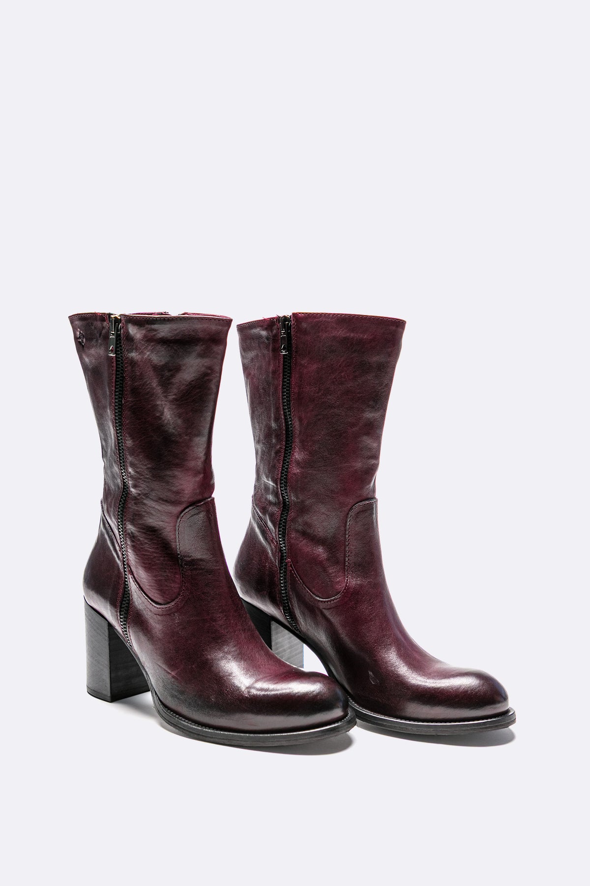 Stivaletto Marchesa Rosso Fiorentino donna Barone firenze - 1