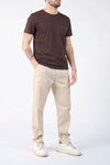 T-shirt Barone Ricamo Fronte Cioccolato uomo Barone firenze - 2