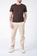 T-shirt Barone Ricamo Fronte Cioccolato uomo Barone firenze - 3