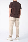 T-shirt Barone Ricamo Fronte Cioccolato uomo Barone firenze - 4