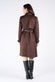 Trench Alcantara Testa di moro donna Barone firenze - 4