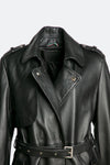 Trench Borchie Nero donna Barone firenze - 4