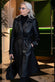 Trench Borchie Nero donna Barone firenze - 1