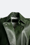 Trench Borchie Verde donna Barone firenze - 3