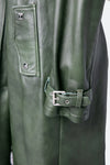 Trench Borchie Verde donna Barone firenze - 8