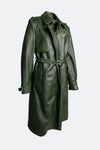 Trench Borchie Verde donna Barone firenze - 6