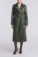 Trench Borchie Verde donna Barone firenze - 5