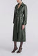 Trench Borchie Verde donna Barone firenze - 2