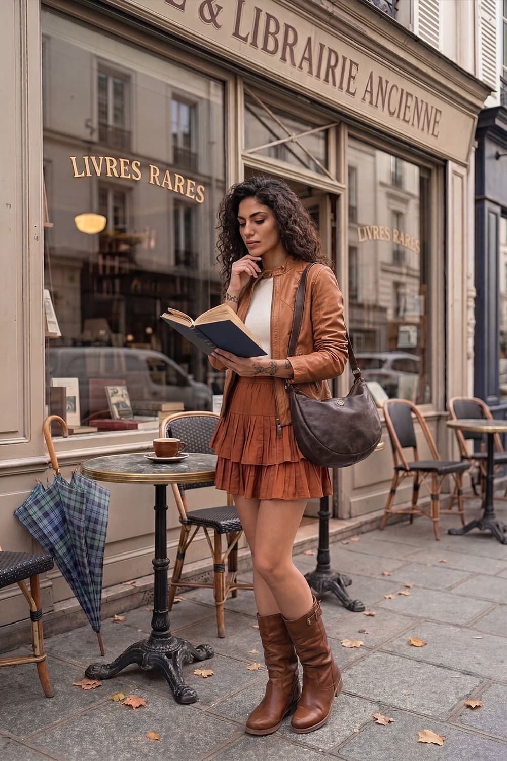 Stivali Volterra Cuoio donna Barone firenze - 4